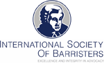 International Society of Barristers Badge